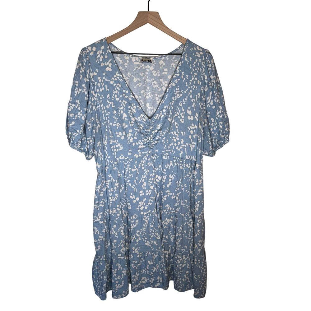 ARULA milk maid plus size pattern lightweight spring pastel Easter dress 2X